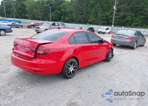 2016 Volkswagen Jetta Sport из США, поврежденный, VIN 3VWD17AJ8GM324557